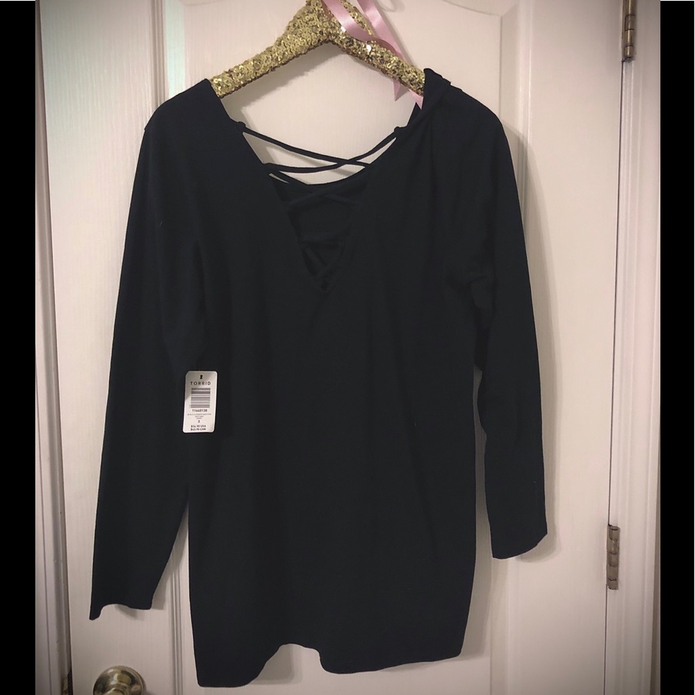 Black long sleeve from Torrid